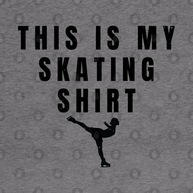 Girls Ice Skating Shirt Womens Ice Skating Gift by atomguy